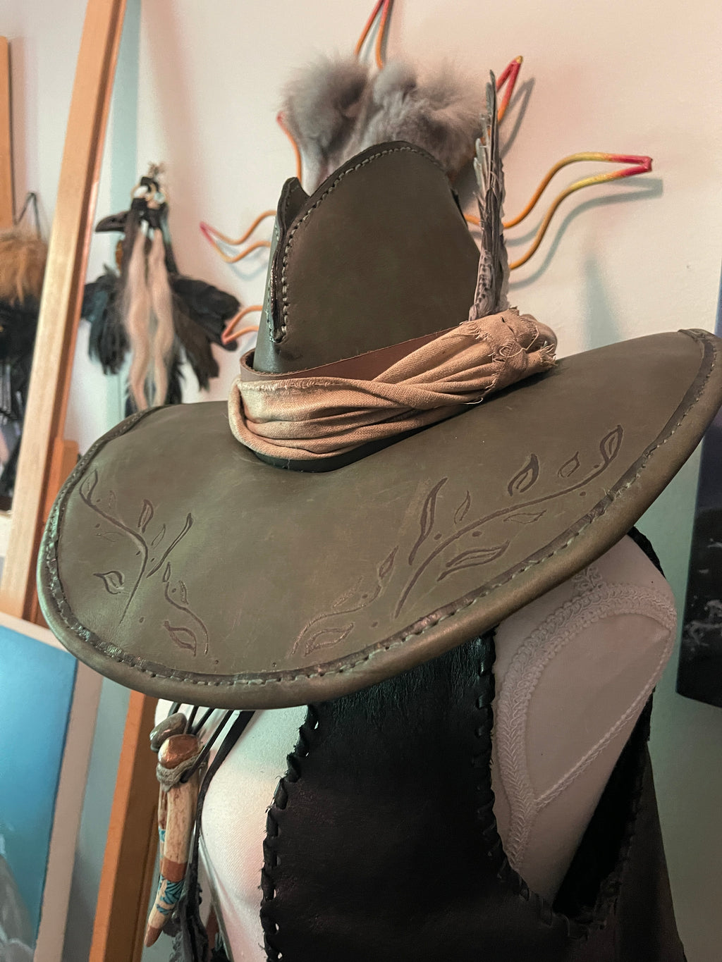 Hagroot Witches Prairie Cowboy Hat