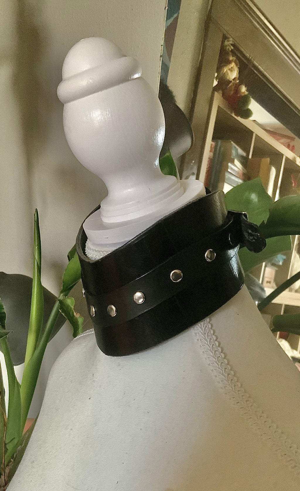 Crow Studded Collar